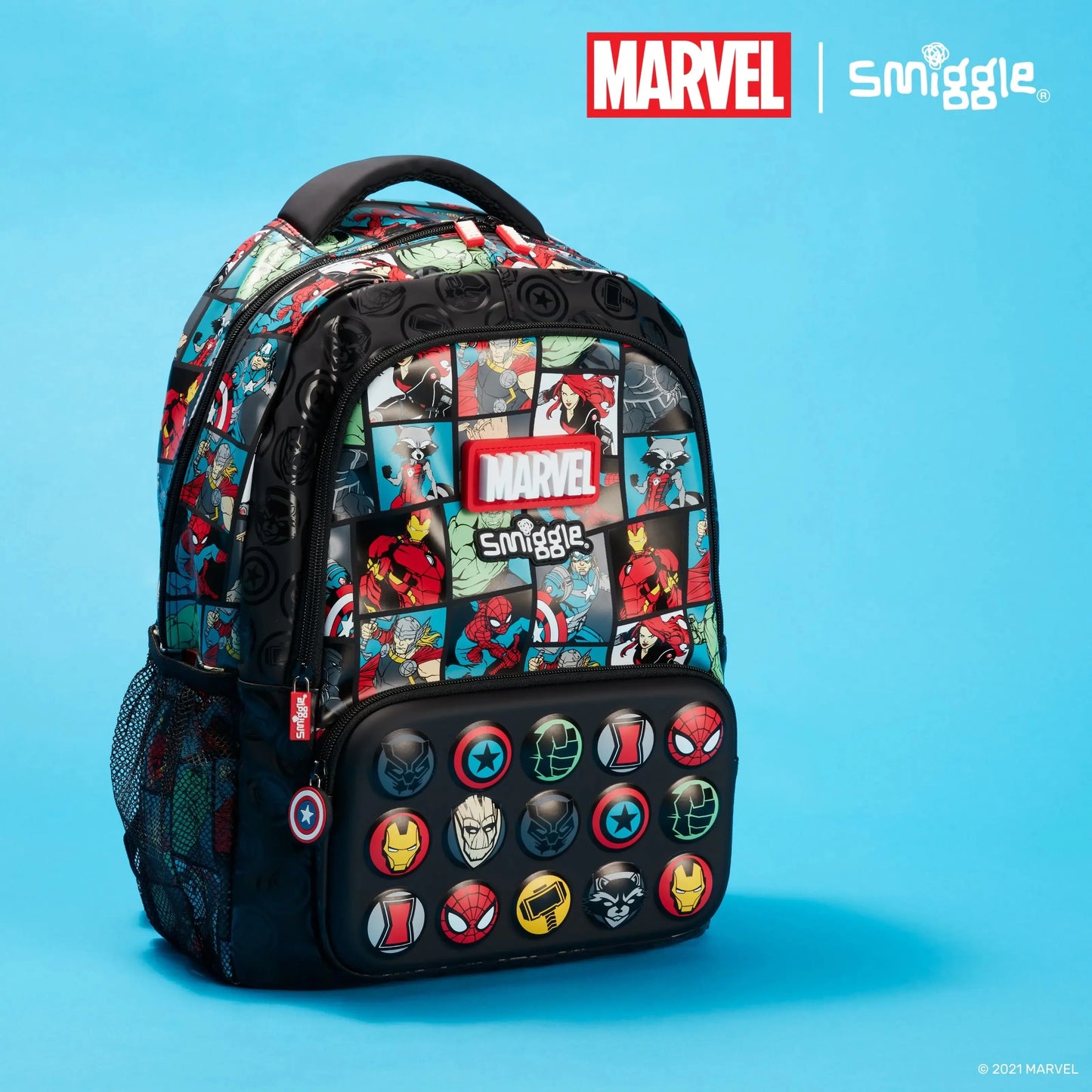 Australian smiggle Marvel Spider Man anime merchandise student backpack backpack lightweight backpack set school start gift